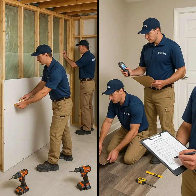 Repairs and Reconstruction process in Halfway, MD